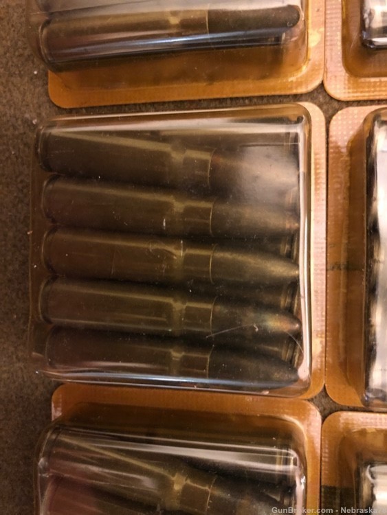 250 rounds East German 7.62x39 short range ammo steel bullet nylon core -img-2