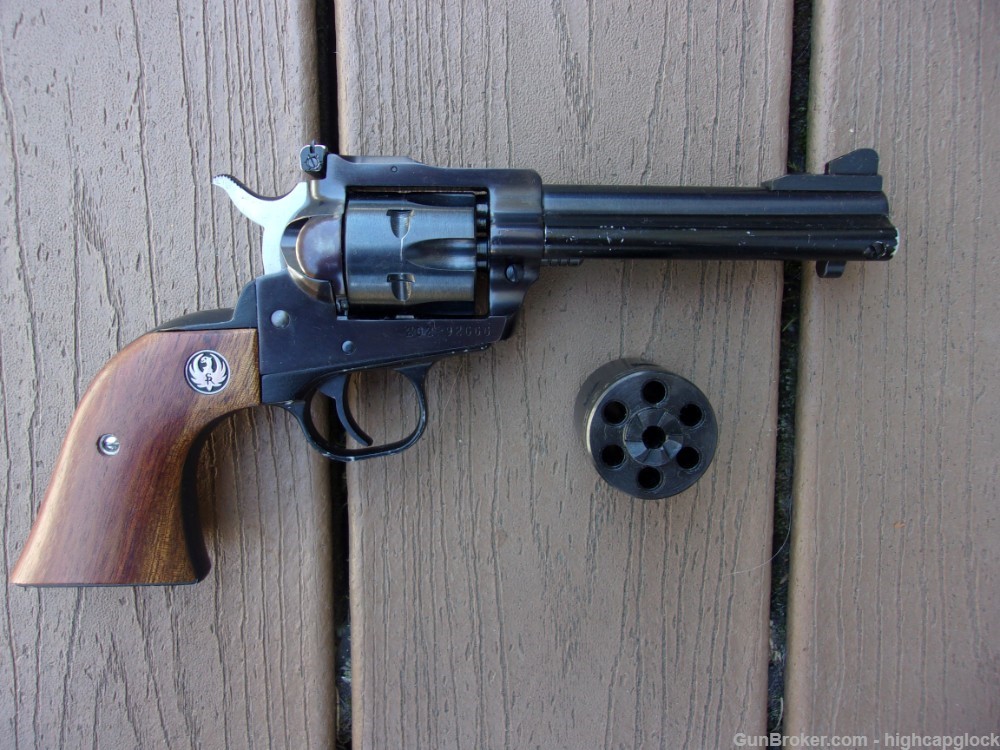 Ruger Single Six .22lr & 22 Mag 4 5/8" SA Revolver 1993 $1START-img-19
