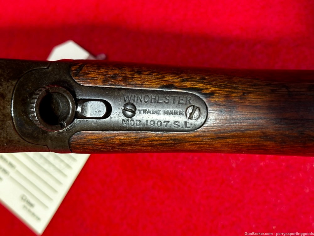 Winchester Model 07 1907 Self Loading SL .351 WSL Semi-Auto Rifle 1907 C&R-img-7
