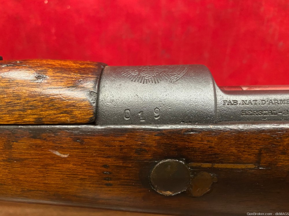 Brazilian Mauser Model 1922 Made by FN 7mm Mauser 19" Barrel Refinished-img-20