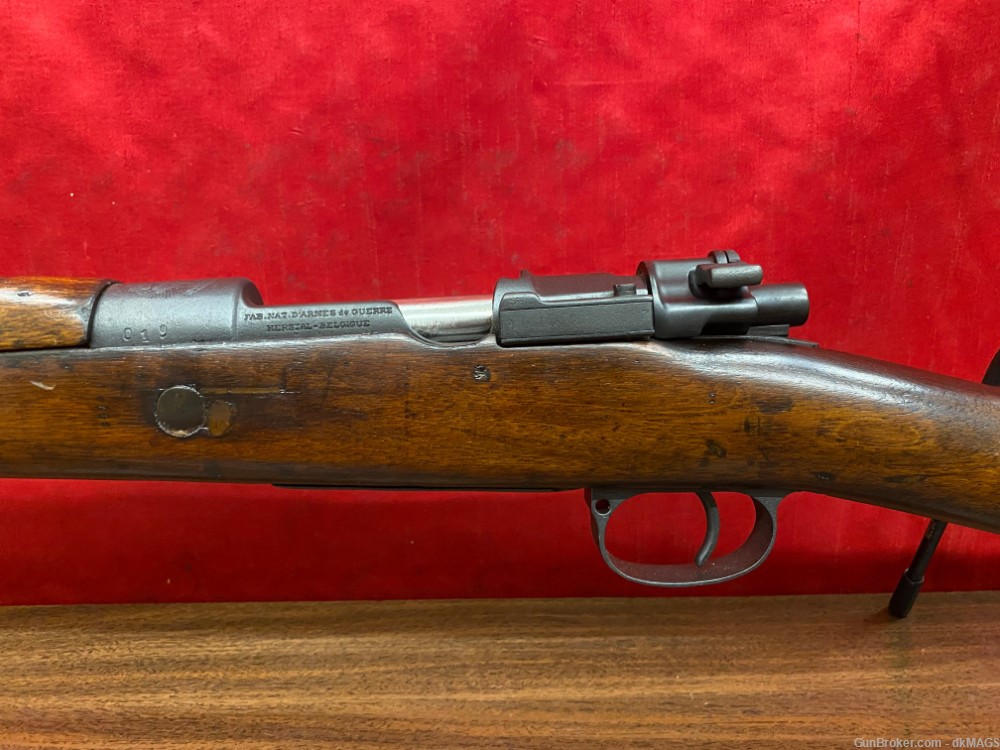 Brazilian Mauser Model 1922 Made by FN 7mm Mauser 19" Barrel Refinished-img-19
