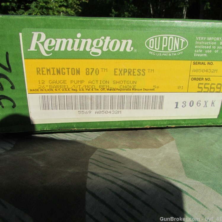 NEW OLD STOCK NOS Green Box Remington 870 12 ga Fans of 1100 788 BDL 11-87-img-6