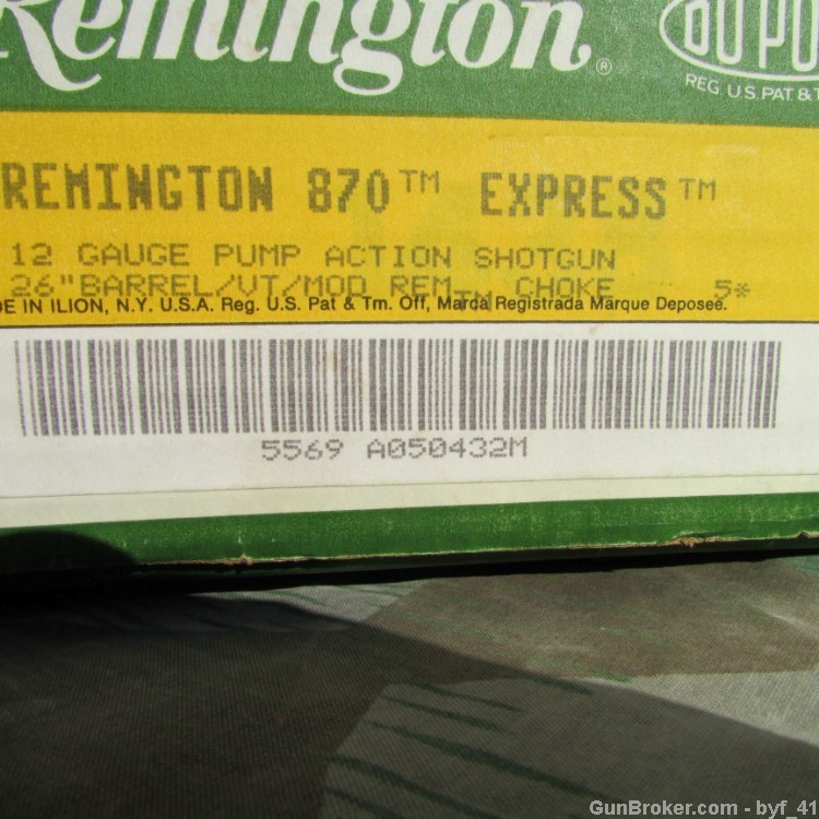 NEW OLD STOCK NOS Green Box Remington 870 12 ga Fans of 1100 788 BDL 11-87-img-4