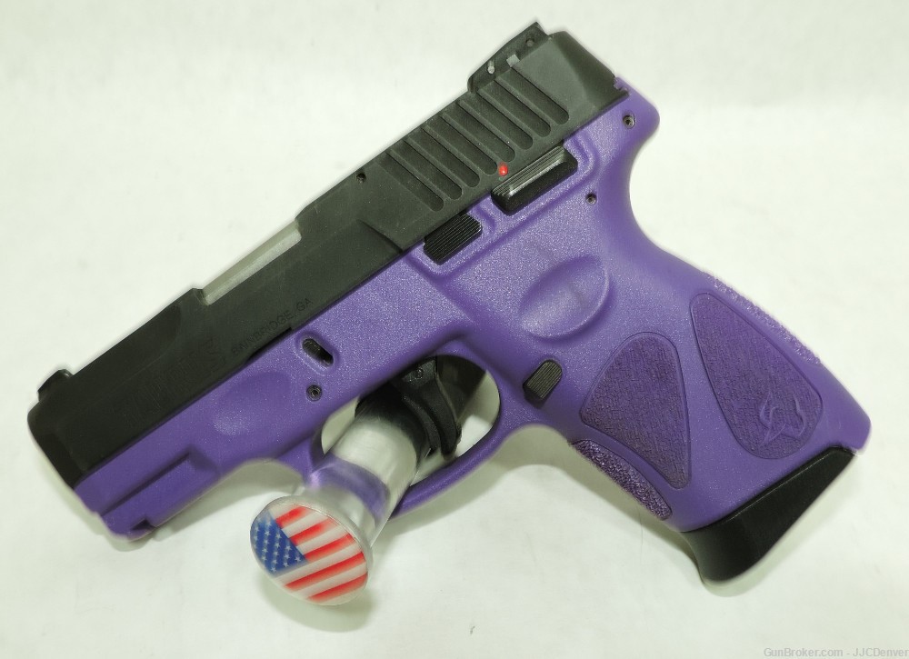 Taurus G2C 9mm 3.25 12+1 Dark Purple Frame PT111G2A W/Box-img-2
