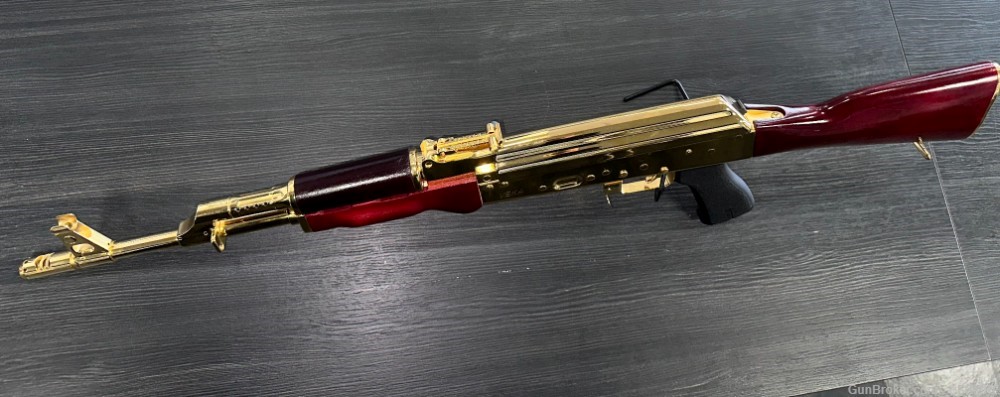 NIB Century Arms VSKA AK-47 Gold-img-3