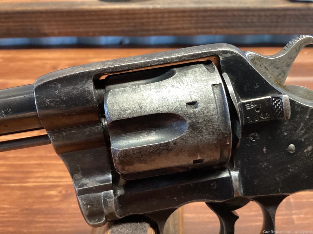 1885 Colt Navy DA38 .38 Colt 6” w/ 1895 Arsenal Upgrade Great Bore/Timging-img-3