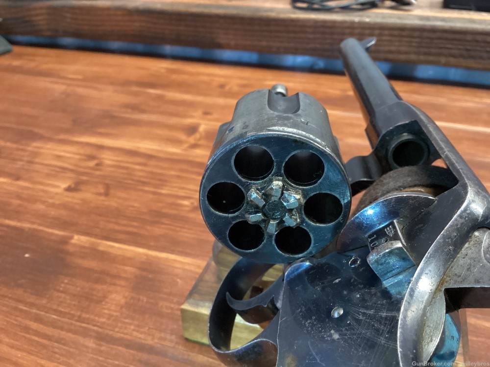 1885 Colt Navy DA38 .38 Colt 6” w/ 1895 Arsenal Upgrade Great Bore/Timging-img-15