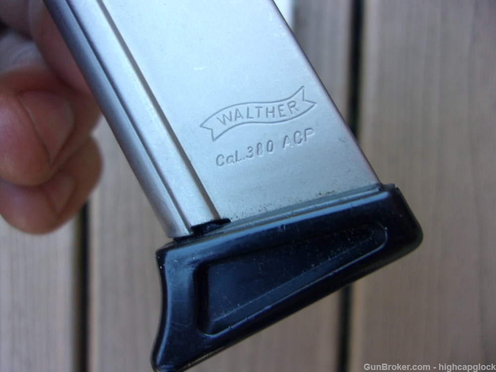 Walther PPK/S .380 Stainless Pistol by Interarms w/ 2 Mags & Box $1START-img-18