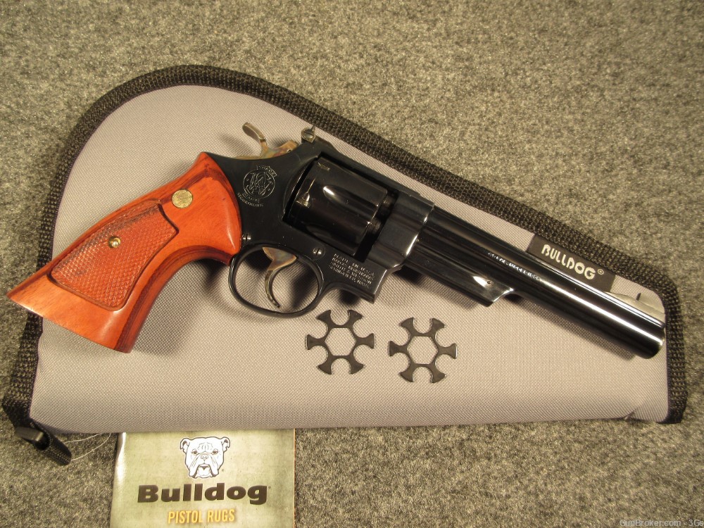 Smith & Wesson Model 25-2 1955 .45 Target Heavy Barrel 3T's EXCELLENT.    -img-136