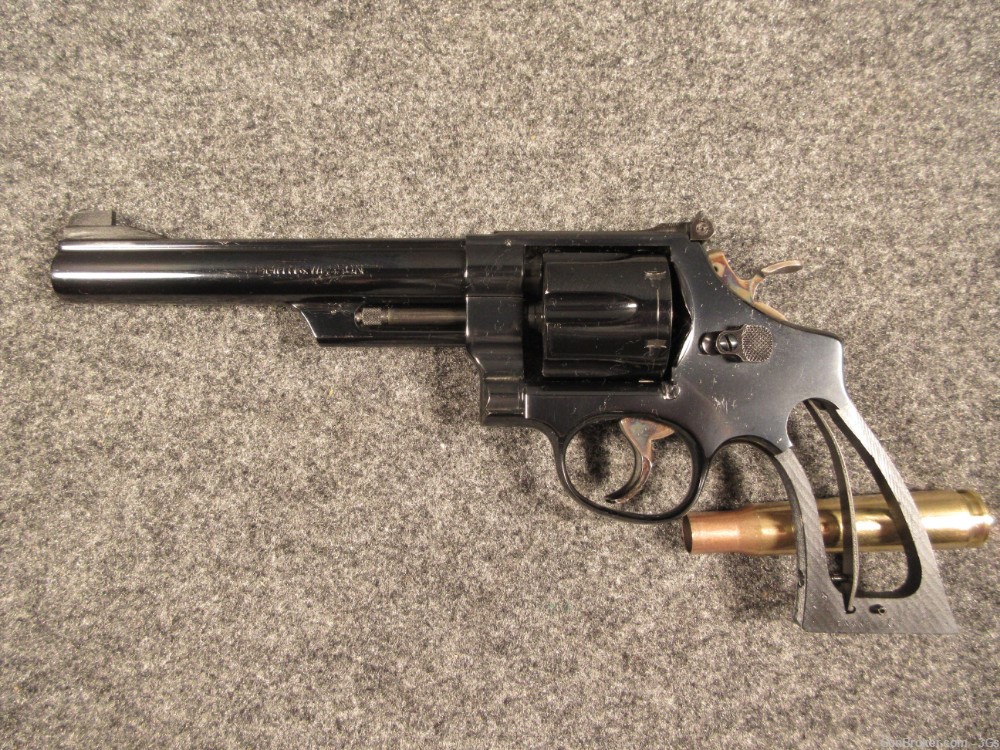 Smith & Wesson Model 25-2 1955 .45 Target Heavy Barrel 3T's EXCELLENT.    -img-112