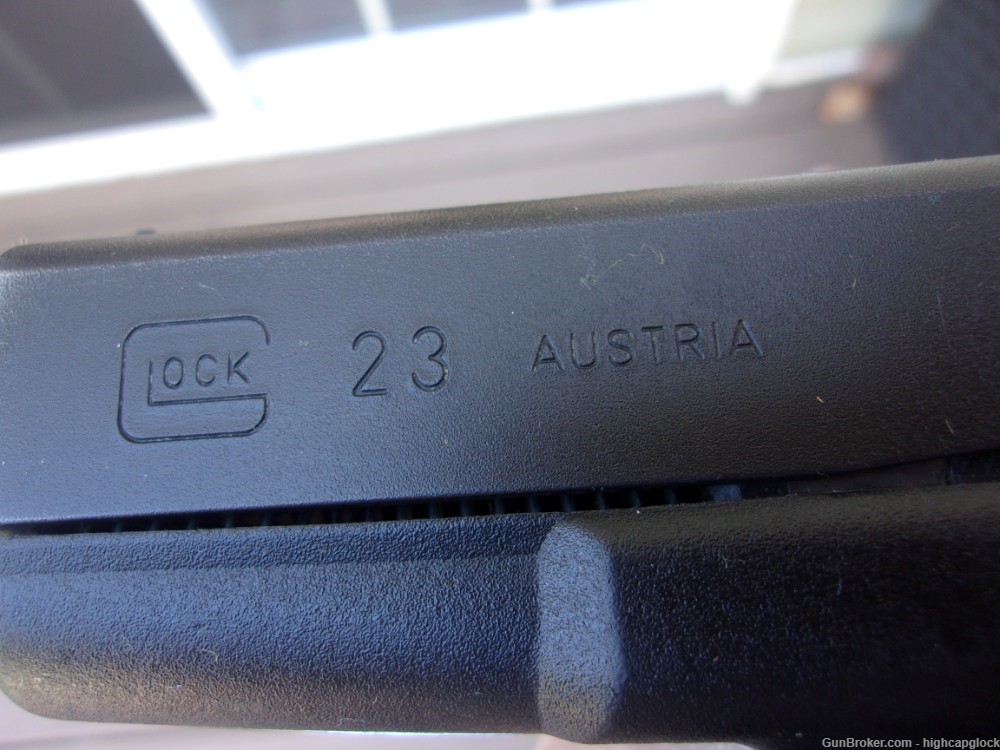 Glock 23 .40 S&W 4" Gen 2 Pistol Made In 1995 Mass OK NICE G23 $1START-img-4