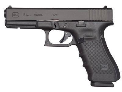 Glock G17 Gen4 9mm W/ Tritium Night Sight & Three Mags - Police Trade-In
