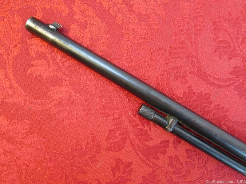 UNUSUAL STEVENS GALLERY No 80 PUMP ACTION 22 Cal. RIFLE -img-14