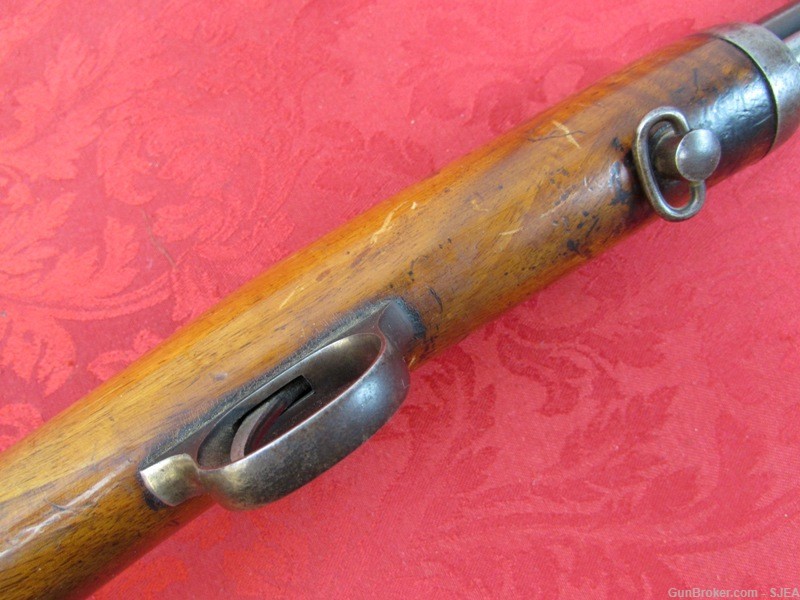 UNUSUAL STEVENS GALLERY No 80 PUMP ACTION 22 Cal. RIFLE -img-4