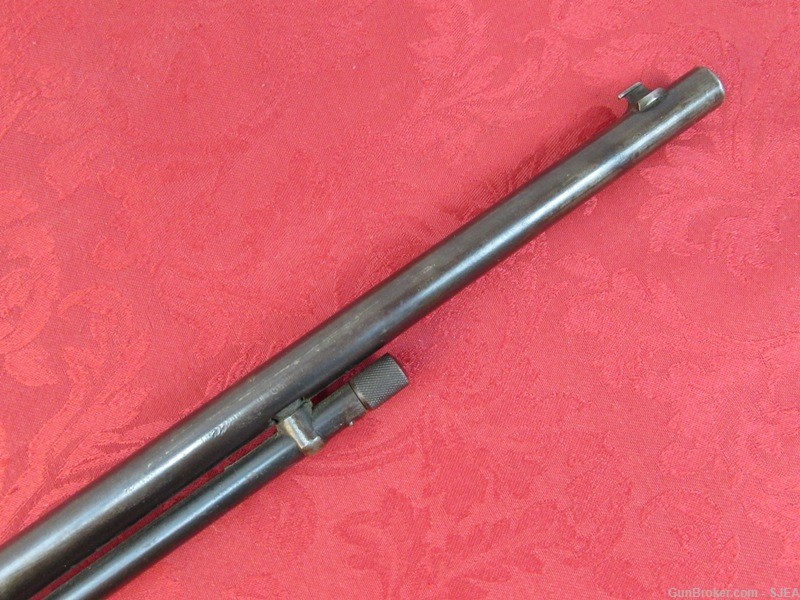 UNUSUAL STEVENS GALLERY No 80 PUMP ACTION 22 Cal. RIFLE -img-6