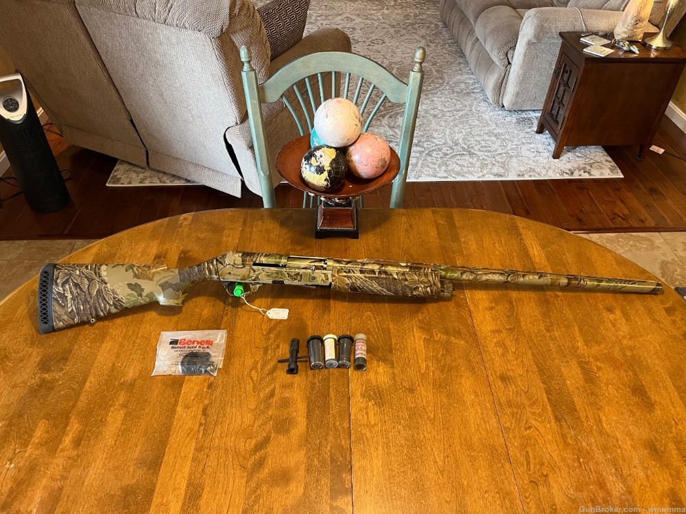Benelli SBE 1 12ga 28" Real tree camo in VERY GOOD CONDITION! (709)-img-0