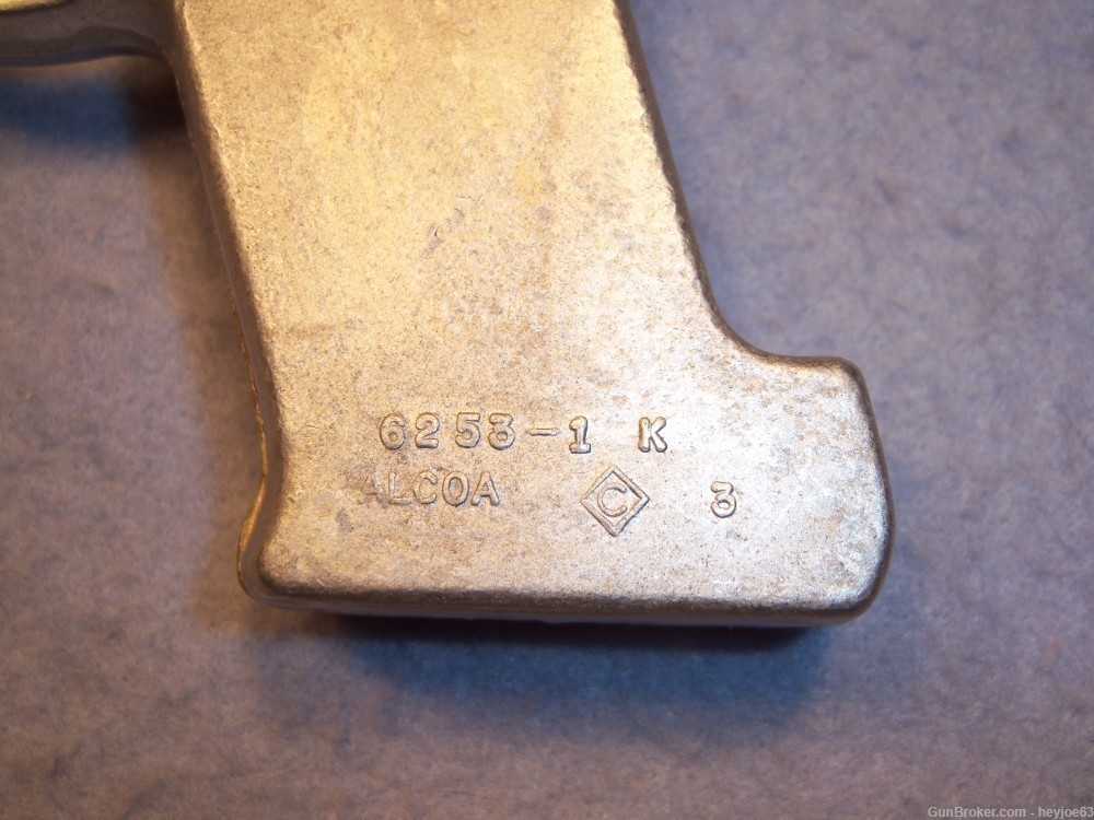Alcoa Aluminum Gun Shaped Ingot Holster Mold-img-2