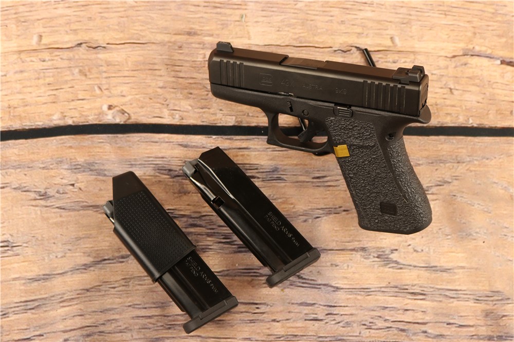 Glock 43X 9mm 3.5" Barrel Box 2 Mags-img-1