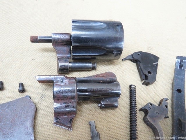 S&W Model 40 .38 Spl Revolver Parts Kit Lot Hammer Trigger Sideplate ETC-img-2