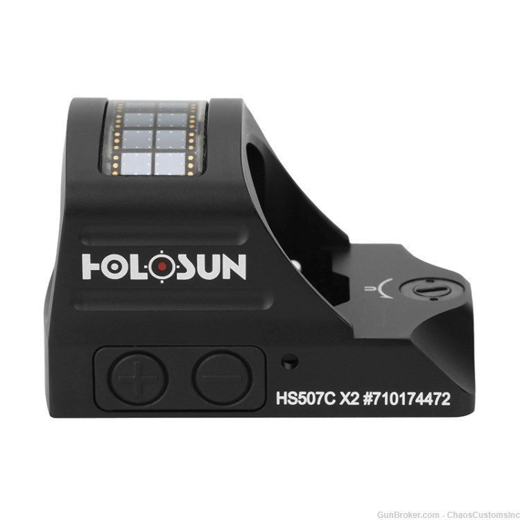Holosun HS507CX2 HS 507C X2 Red Dot Multi Reticle Solar-img-2