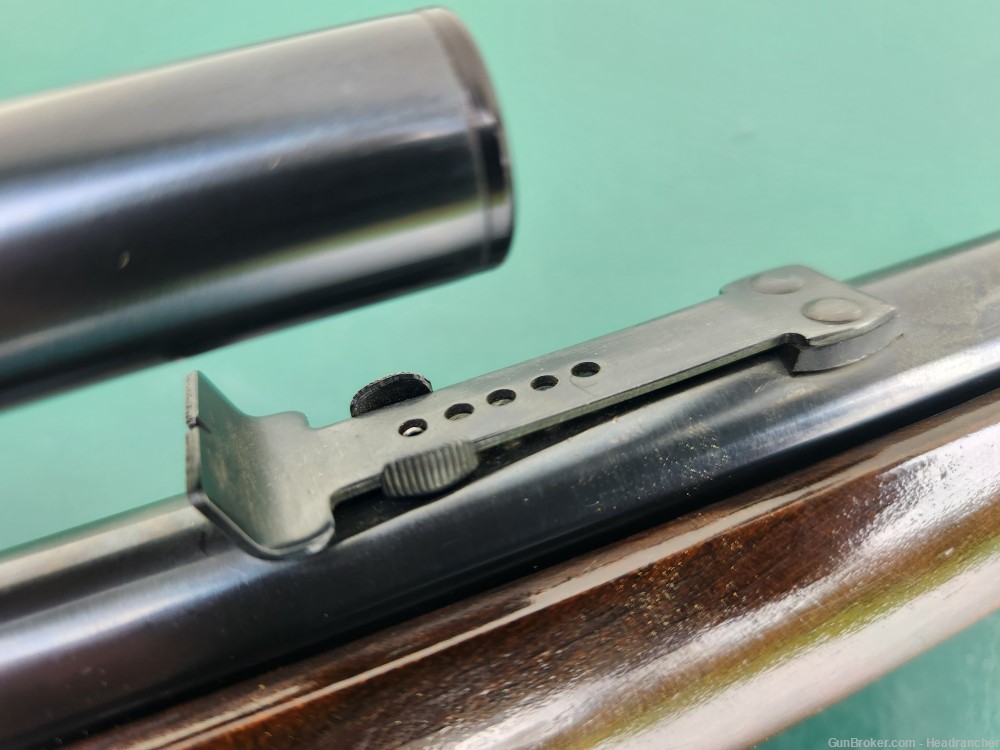 Anschutz Model 1360 .22 LR Single Shot Bolt Action Rifle with Weaver Scope-img-3