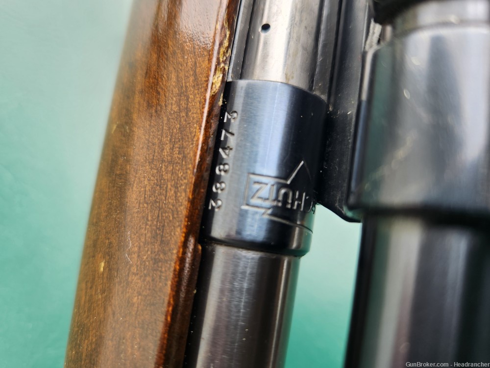 Anschutz Model 1360 .22 LR Single Shot Bolt Action Rifle with Weaver Scope-img-7