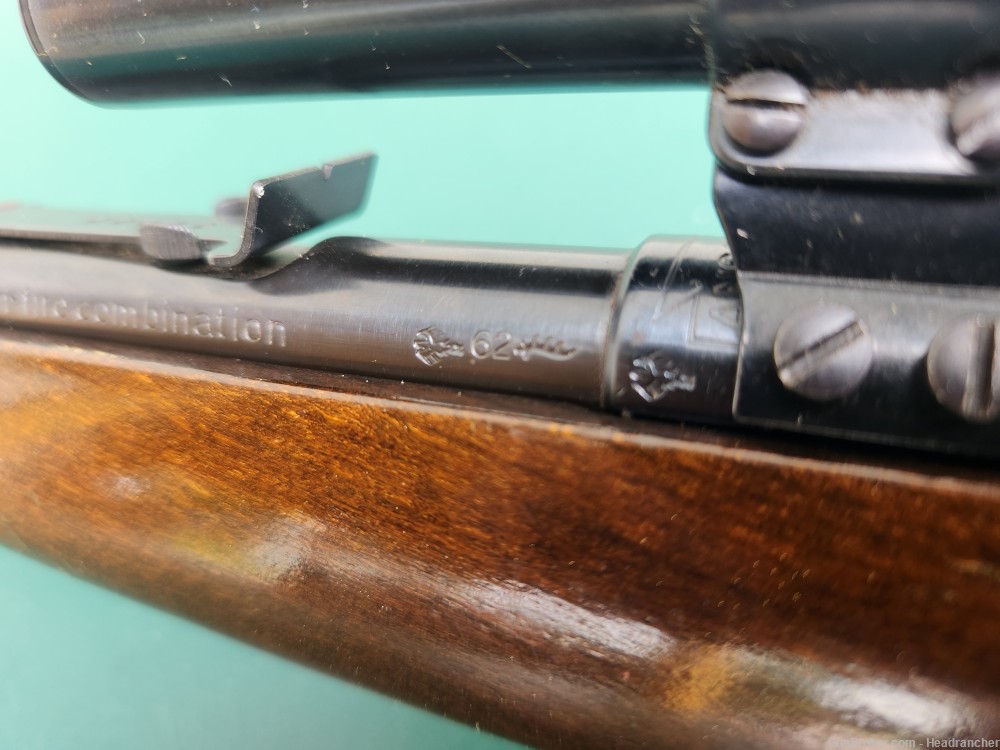 Anschutz Model 1360 .22 LR Single Shot Bolt Action Rifle with Weaver Scope-img-4
