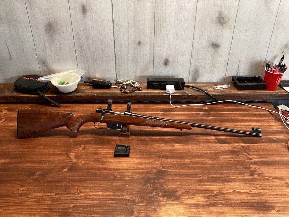CZ 527-2 Mini Mauser .223 Rem 23” Two Magazines Scope Rings No Rear Sight-img-0