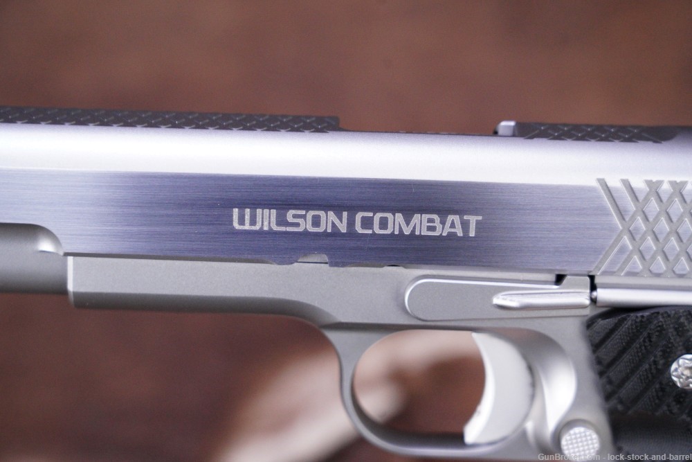 Wilson Combat Model X-TAC Supergrade 9mm Luger 5” 1911 Pistol -img-11