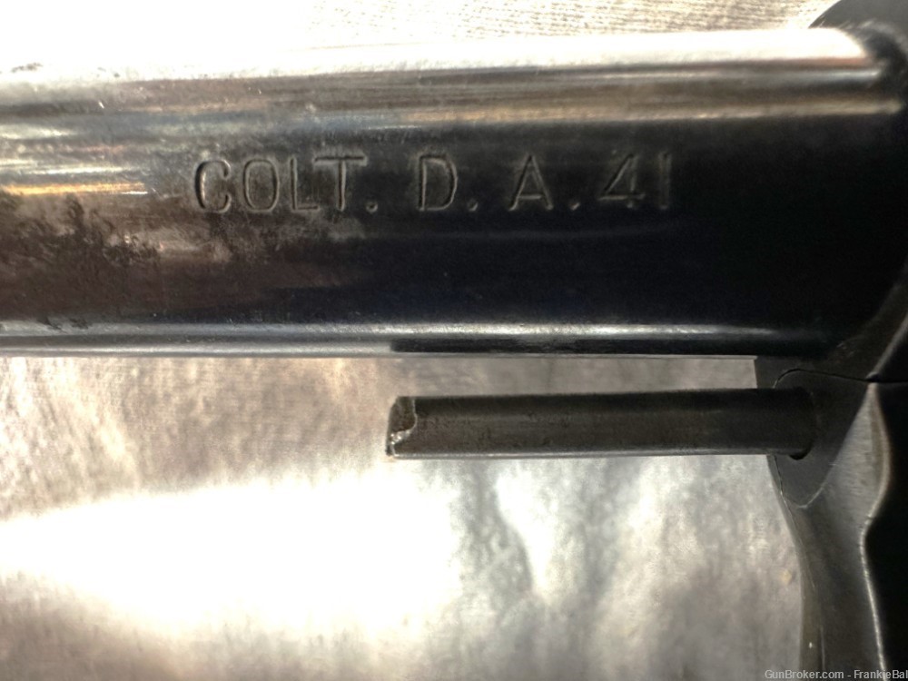 Colt New Navy Double Action (D.A.) 41 Revolver-img-23