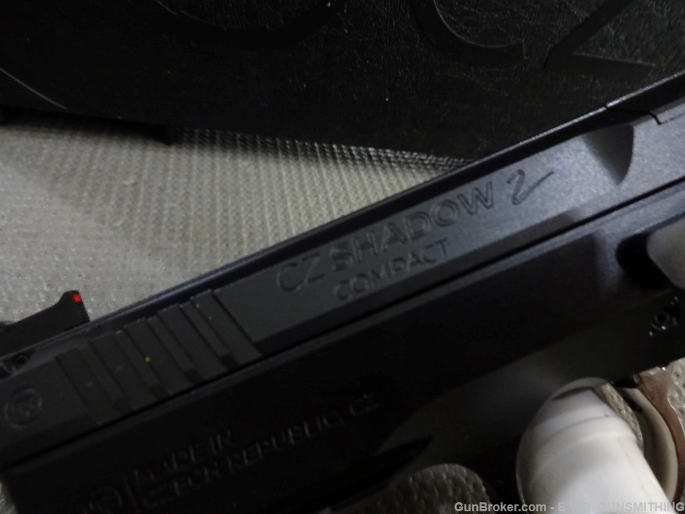 CZ Shadow 2 Compact Frame 9mm Luger 15+1, 4" Black Steel Barrel 91252 -img-11