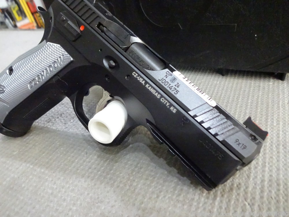CZ Shadow 2 Compact Frame 9mm Luger 15+1, 4" Black Steel Barrel 91252 -img-3