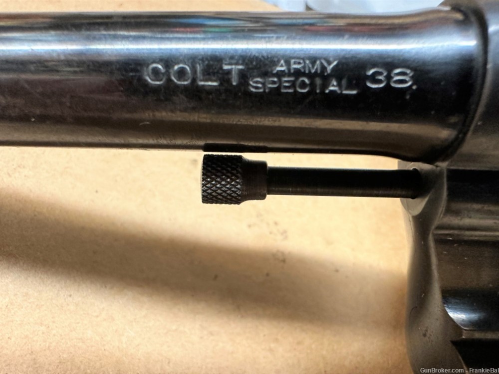 Colt Army Special 38, DBL Action with 6-inch barrel-img-5