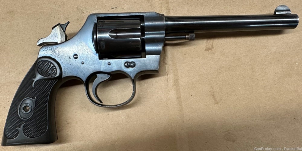 Colt Army Special 38, DBL Action with 6-inch barrel-img-1