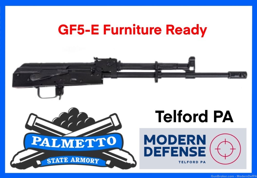 NEW Palmetto State Armory PSA AK47 7.62x39 GF5 Receiver GF5-E FN Barrel 16"-img-0