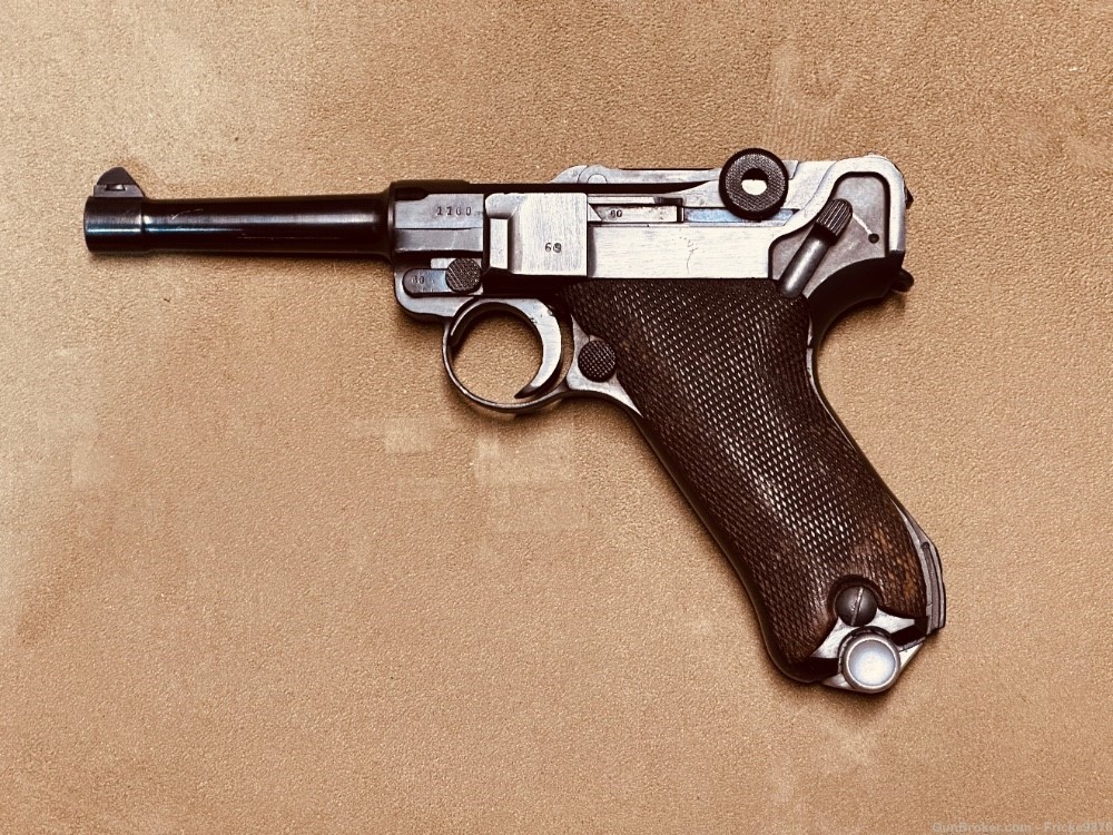 WW2 German Luger Dated 1936-img-1