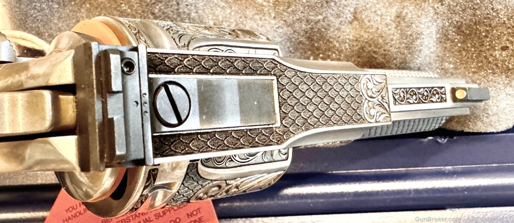 Spectacular custom Colt Python Full Coverage Custom Engraved-img-4