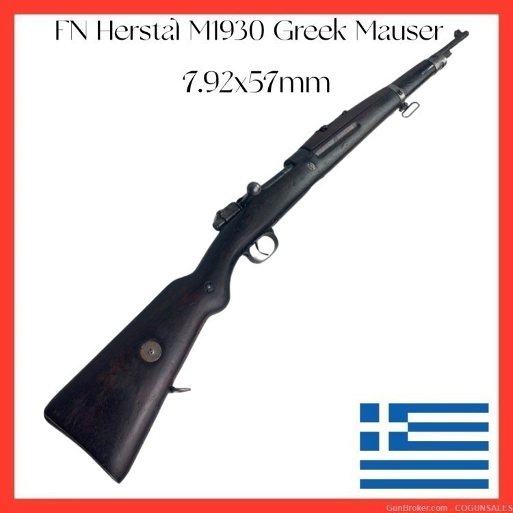 Fabrique National (FN Herstal) FN Mauser M.1930 Greek Contract 7.92x57mm-img-0