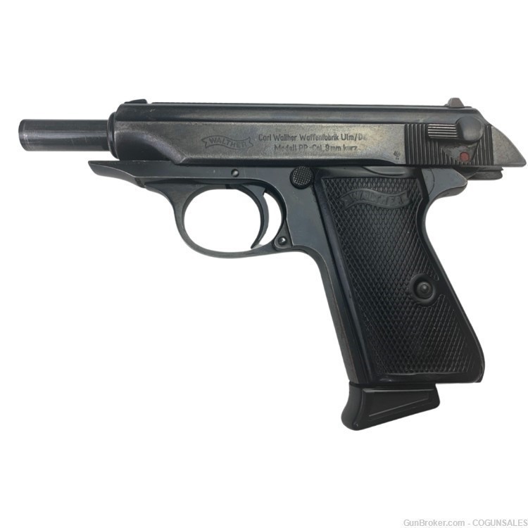 Walther PP Pistol - 380 acp - 1969 - Germany - Two Magazines - C&R-img-5