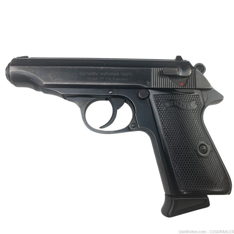 Walther PP Pistol - 380 acp - 1969 - Germany - Two Magazines - C&R-img-3