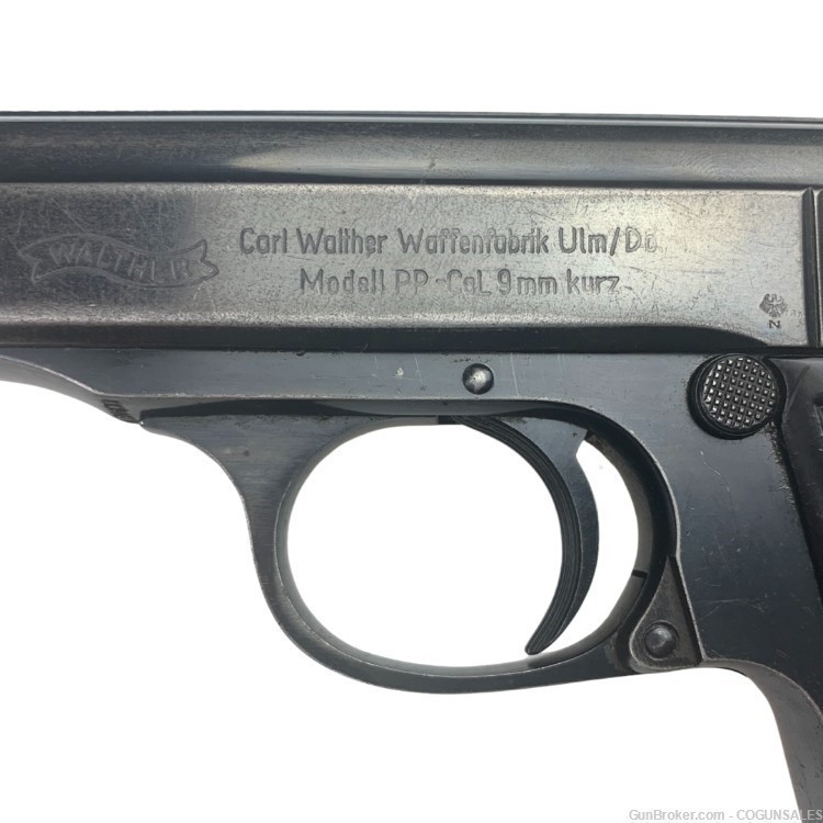 Walther PP Pistol - 380 acp - 1969 - Germany - Two Magazines - C&R-img-7