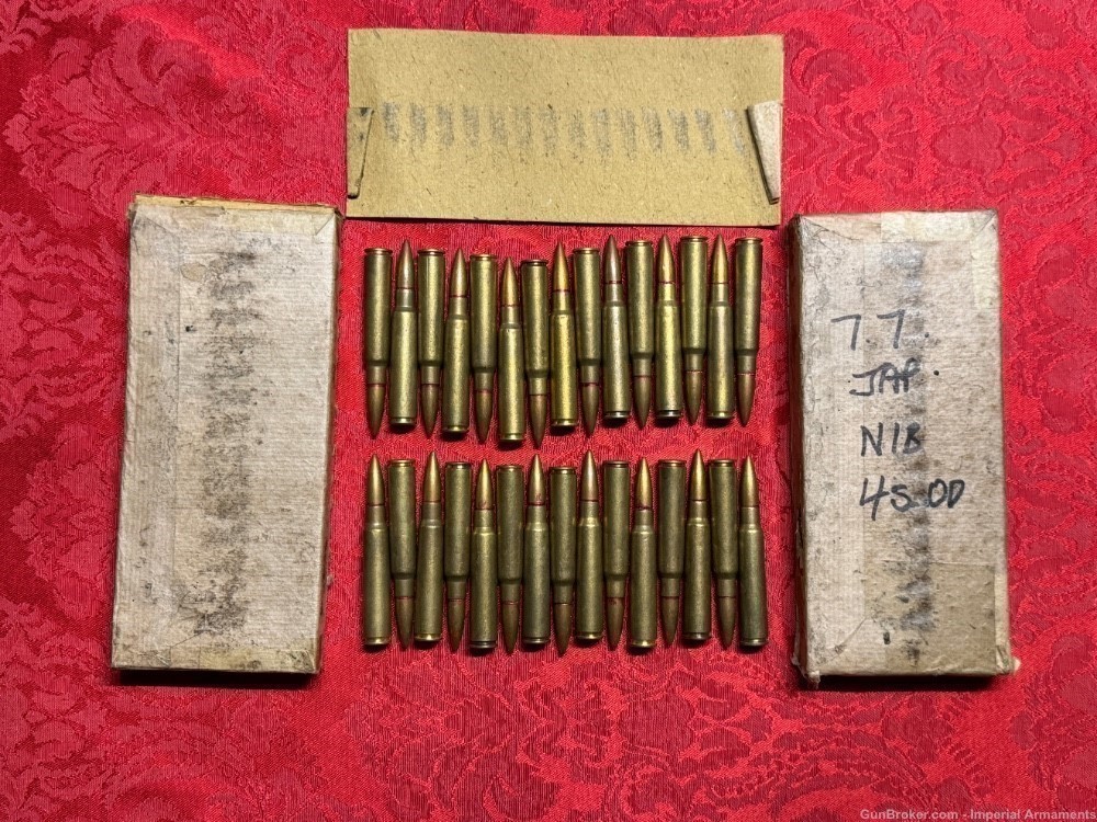 Japanese Arisaka Ammunition 7.7 Jap -img-0