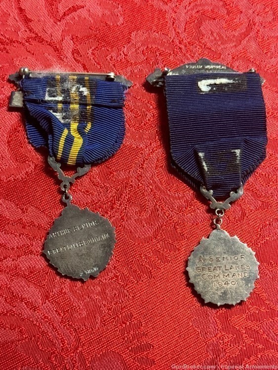 WW2 Canadian British Sterling Silver Badges-img-6