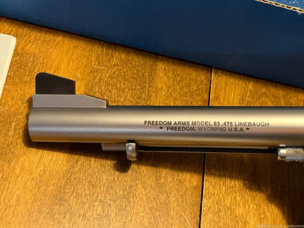Freedom Arms 83 in 475 Linebaugh  as NEW in BOX! (713)-img-5