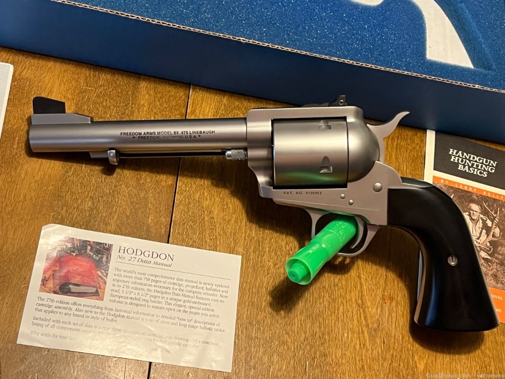 Freedom Arms 83 in 475 Linebaugh  as NEW in BOX! (713)-img-1