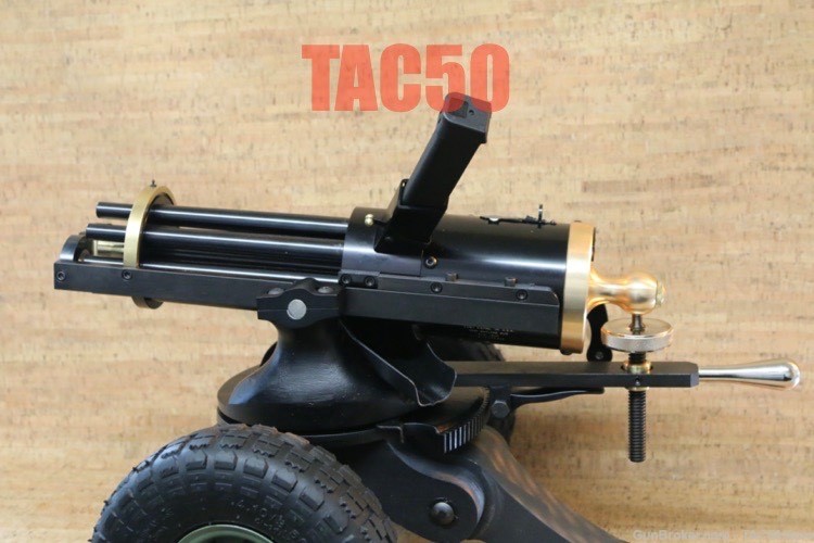 Tippmann Armory TG-900 GATLING GUN 9MM TAKES GLOCK MAGS CART INCLUDED-img-6
