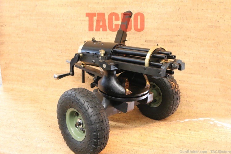 Tippmann Armory TG-900 GATLING GUN 9MM TAKES GLOCK MAGS CART INCLUDED-img-0
