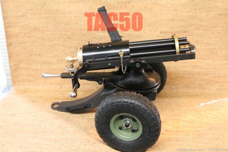 Tippmann Armory TG-900 GATLING GUN 9MM TAKES GLOCK MAGS CART INCLUDED-img-1
