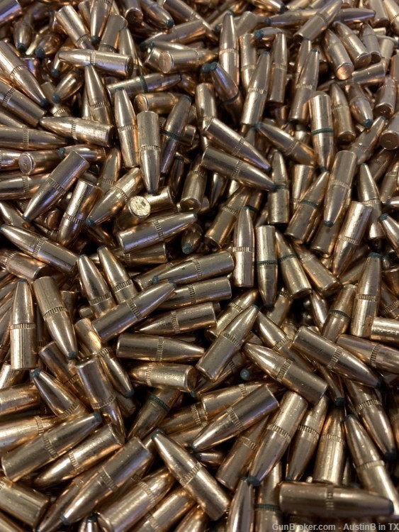 Trophy Bonded Bear Claw 5.56 .224 62gr Pulled Bonded Bullets. 100ct.-img-0