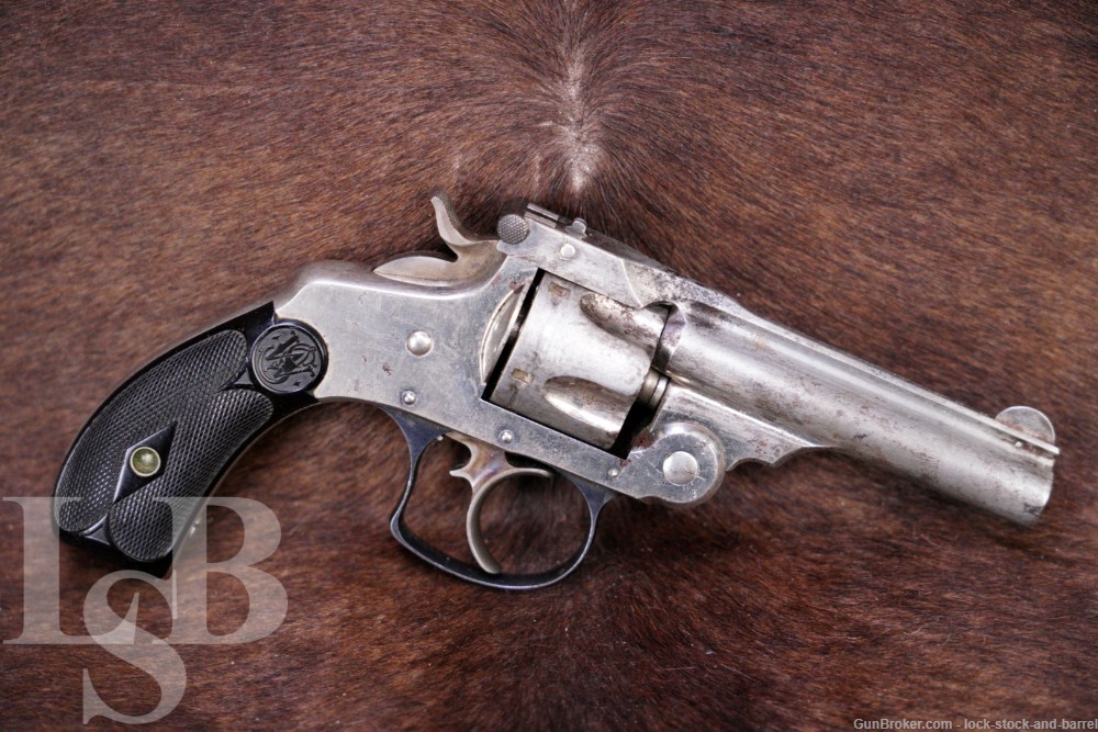 Smith & Wesson S&W 32 Double Action 3rd Model 3" Revolver 1882-1883 Antique-img-0